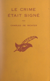 E-book, Le crime était signé, Éditions Du Masque (réédition numérique FeniXX)