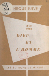 eBook, Dieu et l'homme dans l'Ancien Testament, Les Éditions de Minuit (réédition numérique FeniXX)