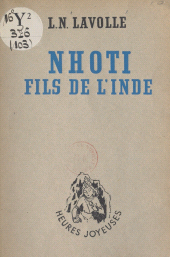 E-book, Nhoti, fils de l'Inde, Rageot (réédition numérique FeniXX)