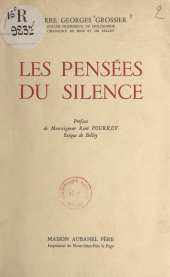 E-book, Les pensées du silence, Aubanel (réédition numérique FeniXX)