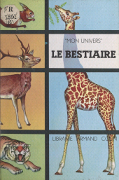 eBook, Le bestiaire, Armand Colin (réédition numérique FeniXX)