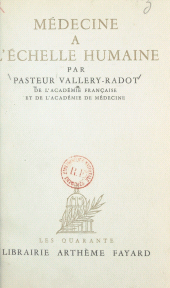 E-book, Médecine à l'échelle humaine, Fayard (réédition numérique FeniXX)