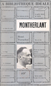 E-book, Montherlant, Gallimard (réédition numérique FeniXX)