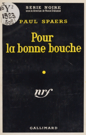 E-book, Pour la bonne bouche, Gallimard (réédition numérique FeniXX)