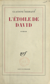E-book, L'étoile de David, Gallimard (réédition numérique FeniXX)