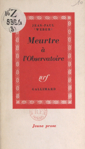 E-book, Meurtre à l'Observatoire, Gallimard (réédition numérique FeniXX)