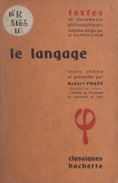 E-book, Le langage, Hachette (réédition numérique FeniXX)