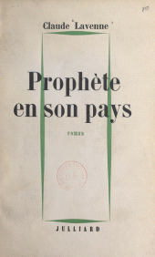 E-book, Prophète en son pays, Julliard (réédition numérique FeniXX)