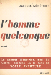 E-book, L'homme quelconque, Julliard (réédition numérique FeniXX)