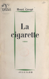 E-book, La cigarette, Julliard (réédition numérique FeniXX)