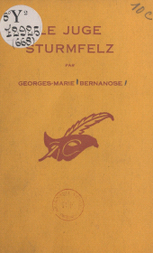 E-book, Le juge Sturmfelz, Éditions Du Masque (réédition numérique FeniXX)