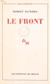 eBook, Le Front, Les Éditions de Minuit (réédition numérique FeniXX)
