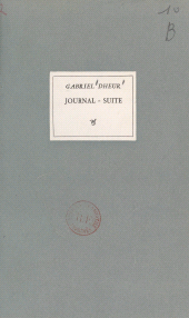 eBook, Journal (2) : Suite, Seghers (réédition numérique FeniXX)