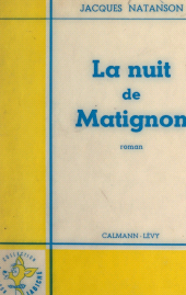 E-book, La nuit de Matignon, Calmann-Lévy (réédition numérique FeniXX)
