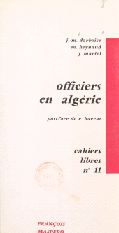 eBook, Officiers en Algérie, La Découverte (réédition numérique FeniXX)