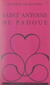 eBook, Saint Antoine de Padoue, Fayard (réédition numérique FeniXX)
