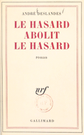 E-book, Le hasard abolit le hasard, Gallimard (réédition numérique FeniXX)