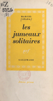 E-book, Les jumeaux solitaires, Gallimard (réédition numérique FeniXX)