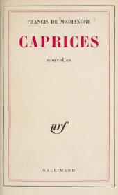 E-book, Caprices, Gallimard (réédition numérique FeniXX)