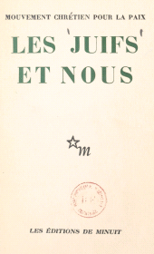 eBook, Les juifs et nous, Les Éditions de Minuit (réédition numérique FeniXX)
