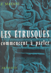 E-book, Les Étrusques commencent à parler, Arthaud (réédition numérique FeniXX)