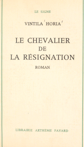 E-book, Le chevalier de la résignation, Fayard (réédition numérique FeniXX)
