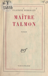 E-book, Maître Talmon, Gallimard (réédition numérique FeniXX)