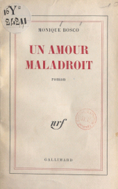 E-book, Un amour maladroit, Gallimard (réédition numérique FeniXX)