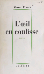 E-book, L'oeil en coulisse, Julliard (réédition numérique FeniXX)