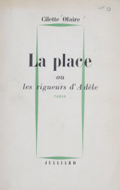 E-book, La place : Ou Les rigueurs d'Adèle, Julliard (réédition numérique FeniXX)