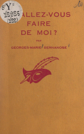 E-book, Qu'allez-vous faire de moi ?, Éditions Du Masque (réédition numérique FeniXX)