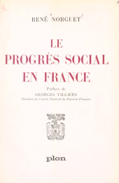 eBook, Le progrès social en France : Évolution ou révolution, Plon (réédition numérique FeniXX)