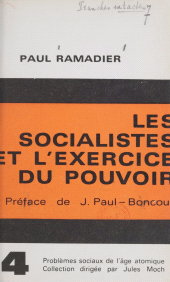 E-book, Les socialistes et l'exercice du pouvoir, Robert Laffont (réédition numérique FeniXX)