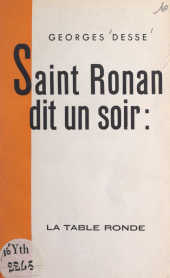 eBook, Saint Ronan dit un soir :, La Table Ronde (réédition numérique FeniXX)