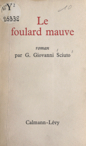 E-book, Le foulard mauve, Calmann-Lévy (réédition numérique FeniXX)