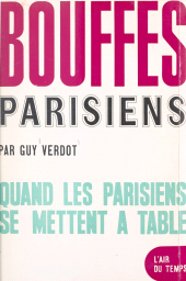 E-book, Bouffes parisiens : Quand les parisiens se mettent à table, Gallimard (réédition numérique FeniXX)