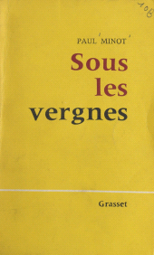 E-book, Sous les vergnes, Grasset (réédition numérique FeniXX)