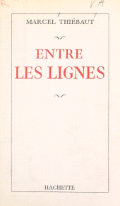 E-book, Entre les lignes, Hachette (réédition numérique FeniXX)