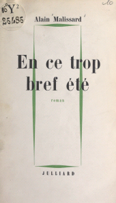 eBook, En ce trop bref été, Julliard (réédition numérique FeniXX)