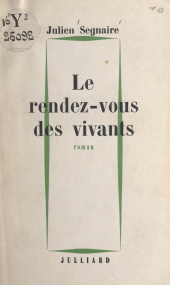 E-book, Le rendez-vous des vivants, Julliard (réédition numérique FeniXX)