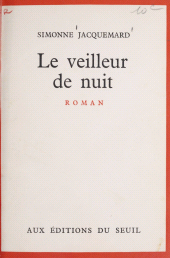 E-book, Le veilleur de nuit, Seuil (réédition numérique FeniXX)