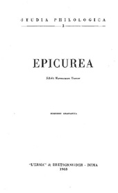 E-book, Epicurea, "L'Erma" di Bretschneider