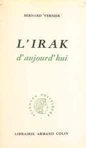 E-book, L'Irak d'aujourd'hui, Armand Colin (réédition numérique FeniXX)