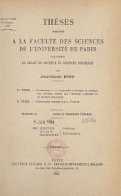 E-book, Contribution à la connaissance physique et chimique des systèmes formés par l'uranium, l'oxygène et un élément métallique : Thèse présentée à la Faculté des sciences de l'Université de Paris pour obtenir le grade de Docteur ès sciences physiques. Suivi de Propositions données par la Faculté, Dunod (réédition numérique FeniXX)