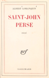 E-book, Saint-John Perse, Gallimard (réédition numérique FeniXX)
