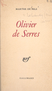 E-book, Olivier de Serres, Gallimard (réédition numérique FeniXX)