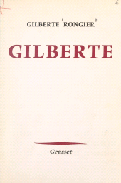 E-book, Gilberte, Grasset (réédition numérique FeniXX)