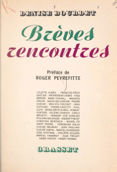 E-book, Brèves rencontres, Grasset (réédition numérique FeniXX)
