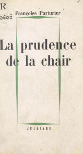 E-book, La prudence de la chair, Julliard (réédition numérique FeniXX)