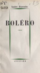 E-book, Boléro, Julliard (réédition numérique FeniXX)
